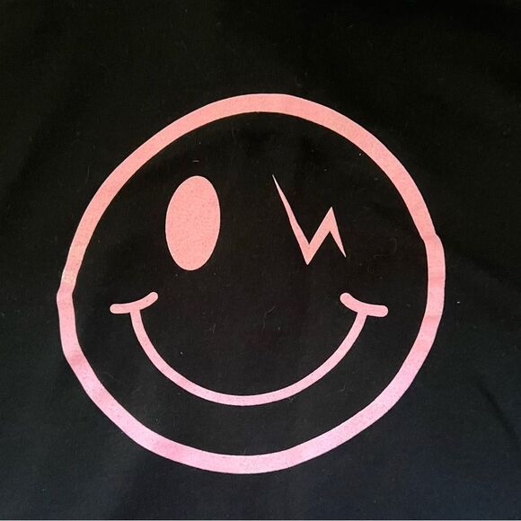 Smiley face Champion Sweatshirt 3/4 zip - Picture 7 of 7